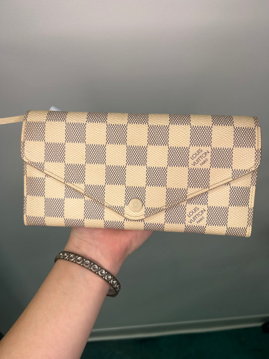 Louis Vuitton Damier Azur Canvas Wallet